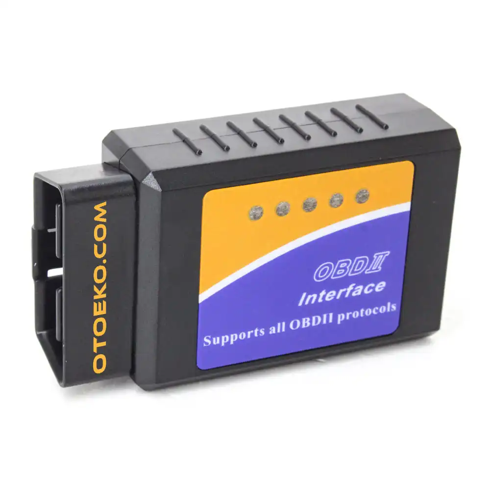 ELM327 v1.5 Bluetooth PIC18F25K80 Çipli OBD2 Arıza Tespit ve Gizli Özellik Açma Cihazı (2PCB Çift Kart) - 1